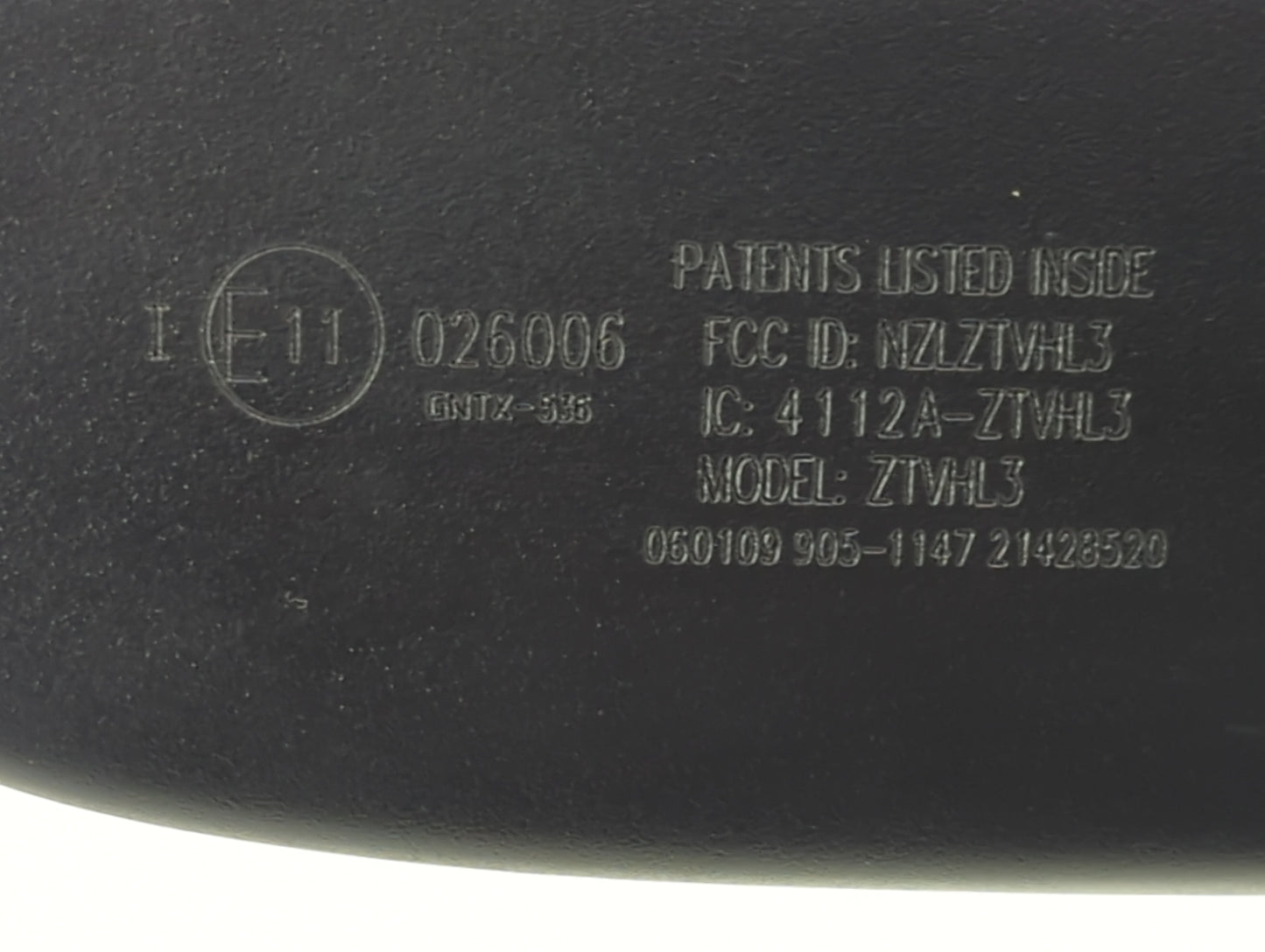 2009-2016 Hyundai Genesis Interior Rear View Mirror Replacement OEM P/N:4112A-ZTVHL3 Fits OEM Used Auto Parts - Oemusedautop