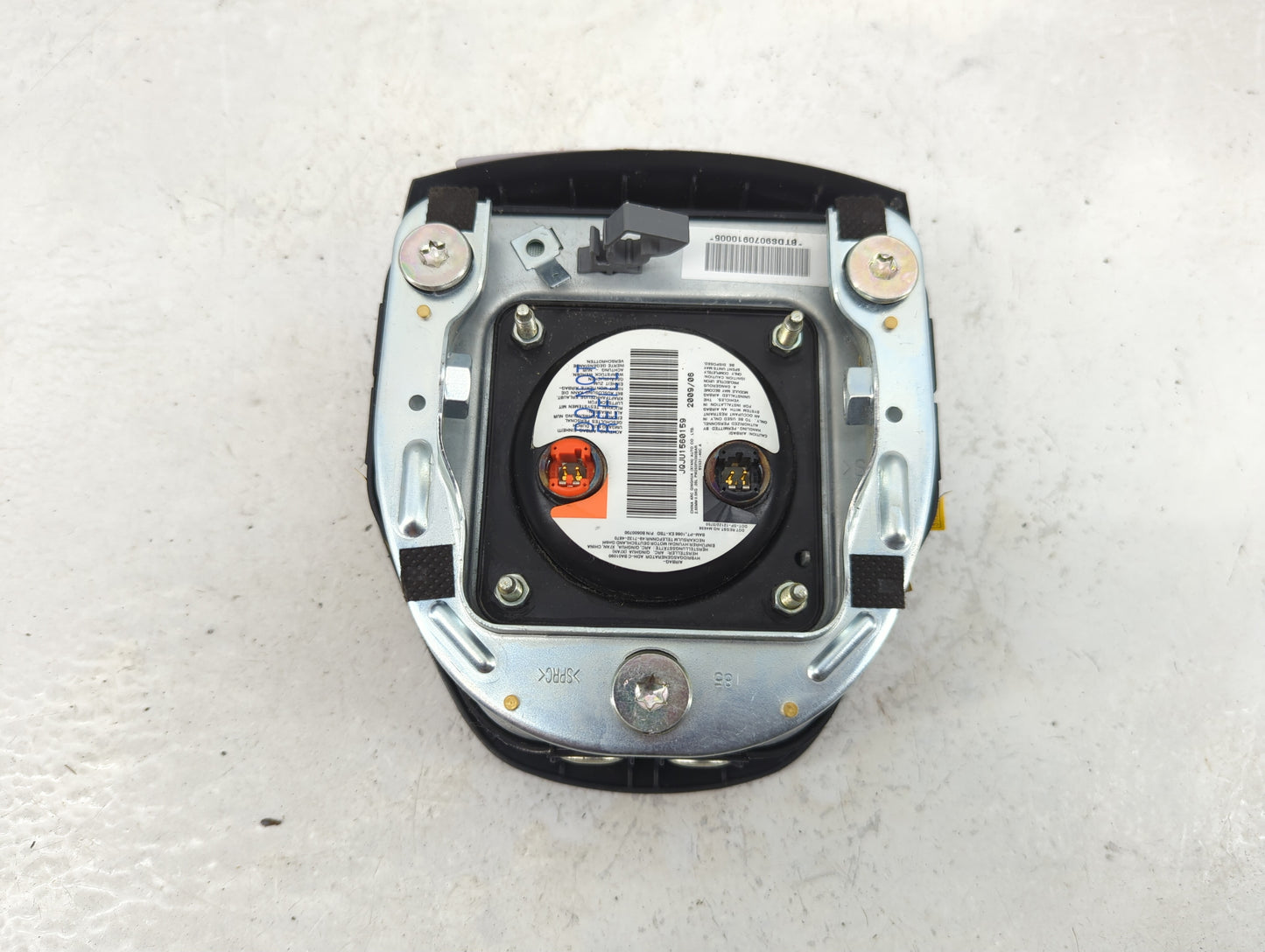 2009-2012 Hyundai Genesis Air Bag Driver Left Steering Wheel Mounted Fits Fits 2009 2010 2011 2012 OEM Used Auto Parts - Oem