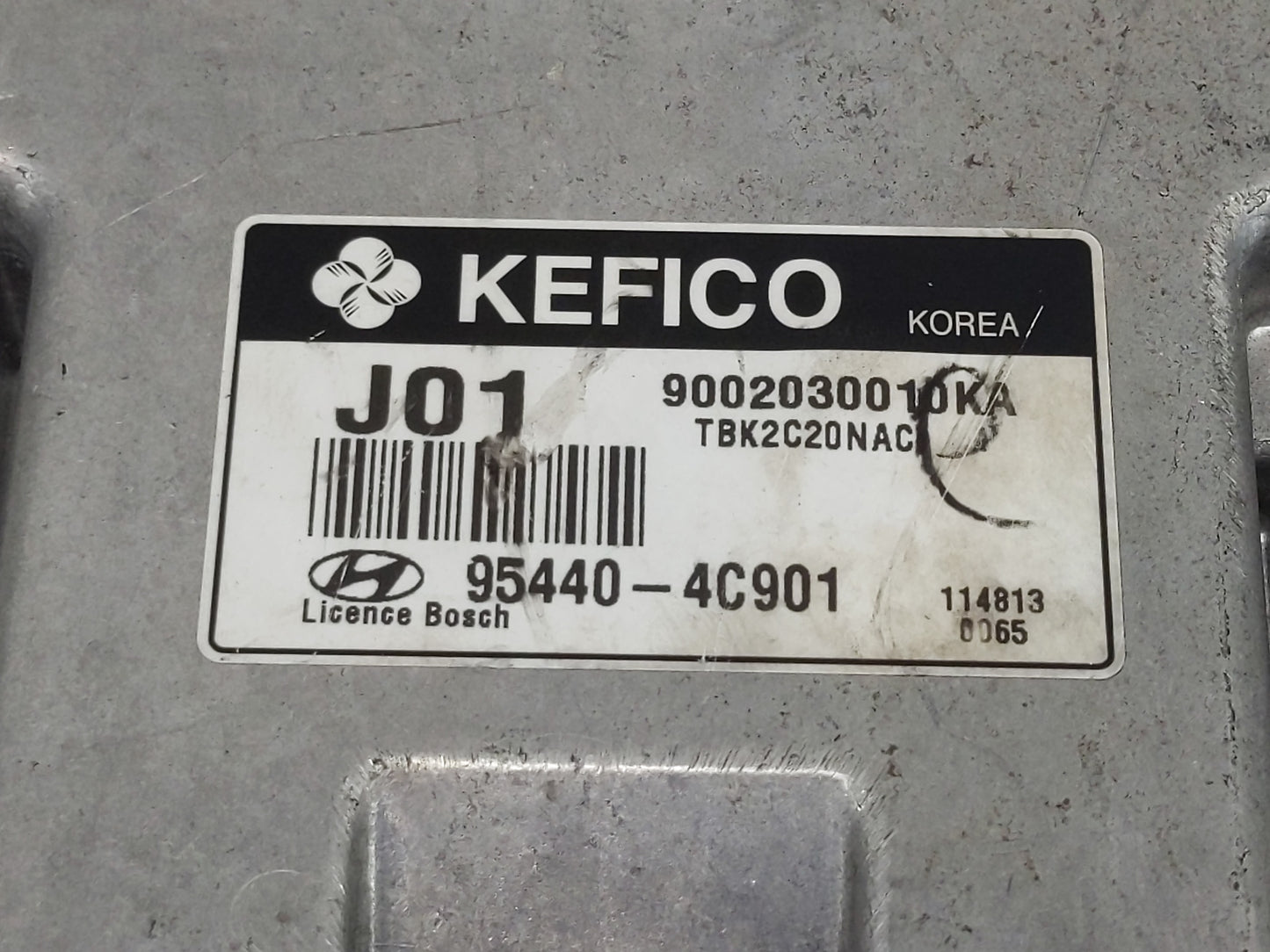 2009-2011 Hyundai Genesis PCM Engine Control Computer ECU ECM PCU OEM P/N:95440-4C901 9002030010KA Fits Fits 2009 2010 2011 
