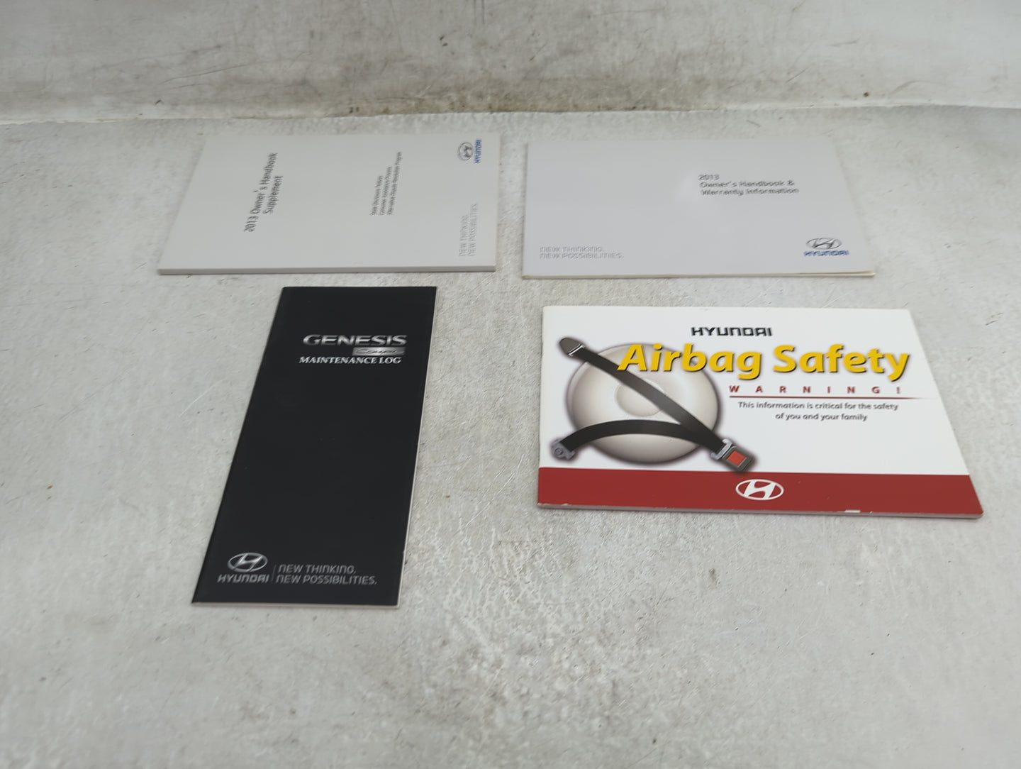 2010 Hyundai Genesis Owners Manual Book Guide P/N:2MENC07 OEM Used Auto Parts - Oemusedautoparts1.com