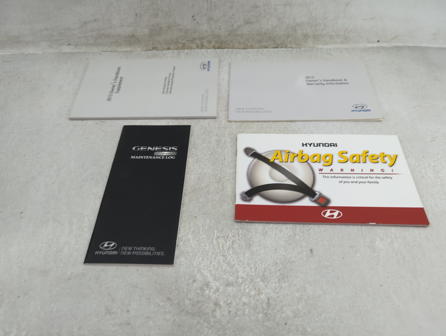 2010 Hyundai Genesis Owners Manual Book Guide P/N:2MENC07 OEM Used Auto Parts - Oemusedautoparts1.com