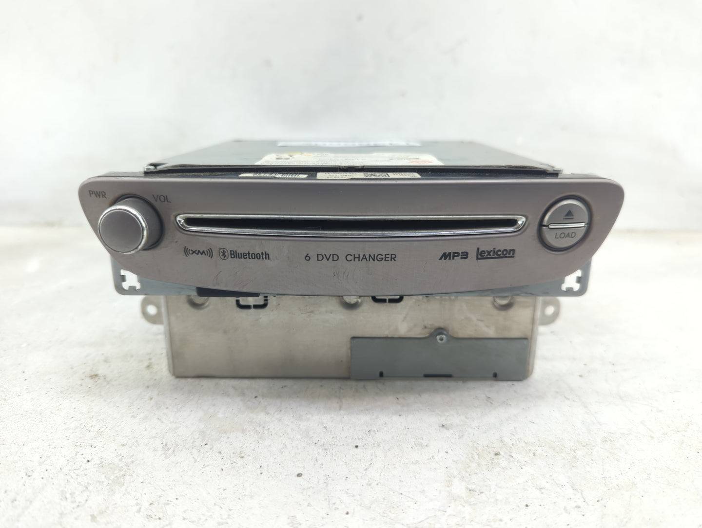 2010 Hyundai Genesis Radio AM FM Cd Player Receiver Replacement P/N:BE7639 96560-3M500, 1806726 Fits OEM Used Auto Parts - O