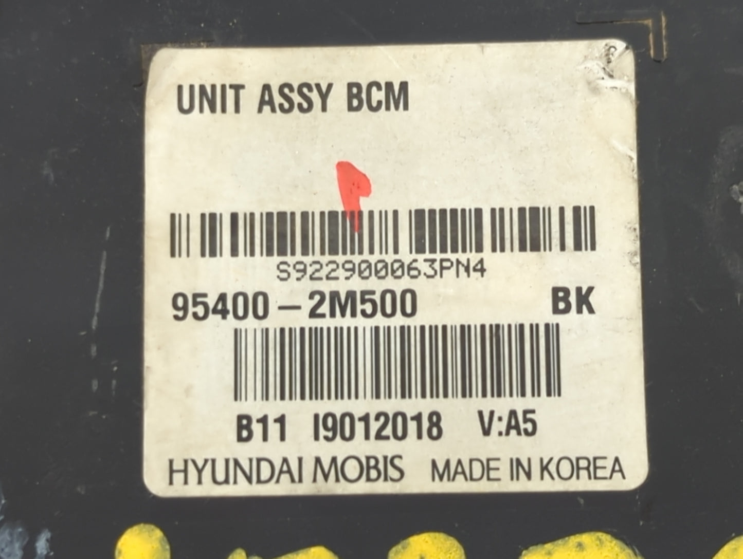 2009-2012 Hyundai Genesis Power Supply Control Module 95400-2m500 - Oemusedautoparts1.com