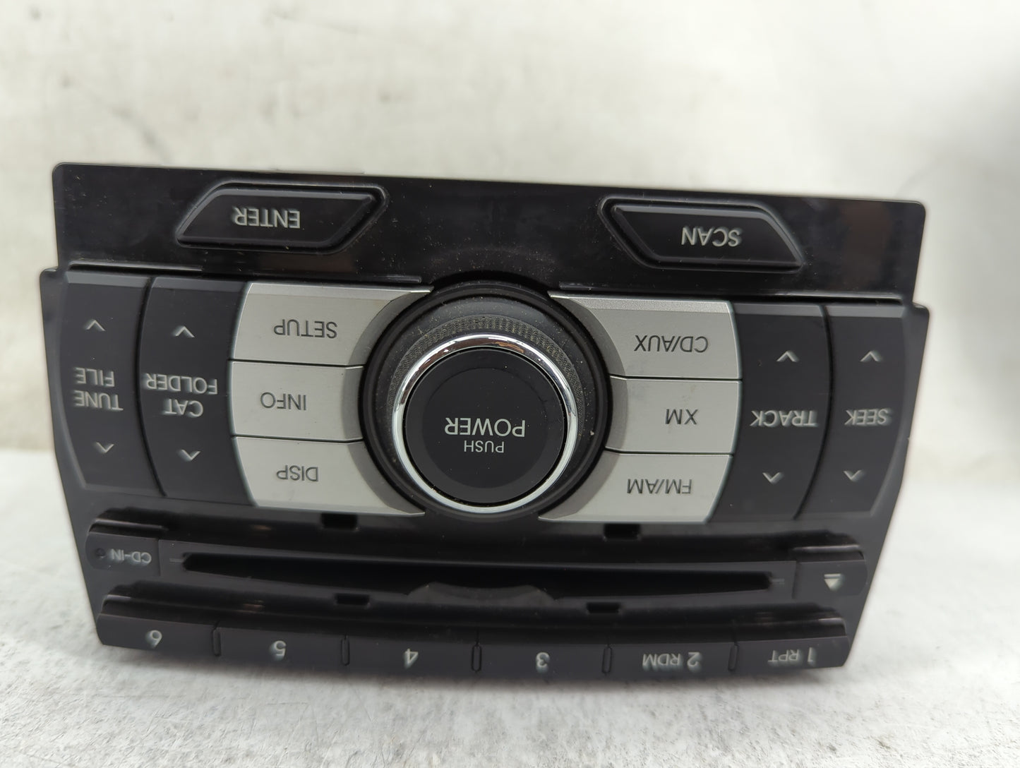 2009-2010 Hyundai Genesis Radio AM FM Cd Player Receiver Replacement P/N:96180-2M110AMS4 A200BKLBX Fits Fits 2009 2010 OEM U