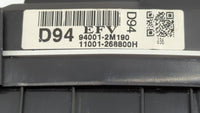 2009-2010 Hyundai Genesis Instrument Cluster Speedometer Gauges P/N:94001-2M190 Fits Fits 2009 2010 OEM Used Auto Parts - Oe