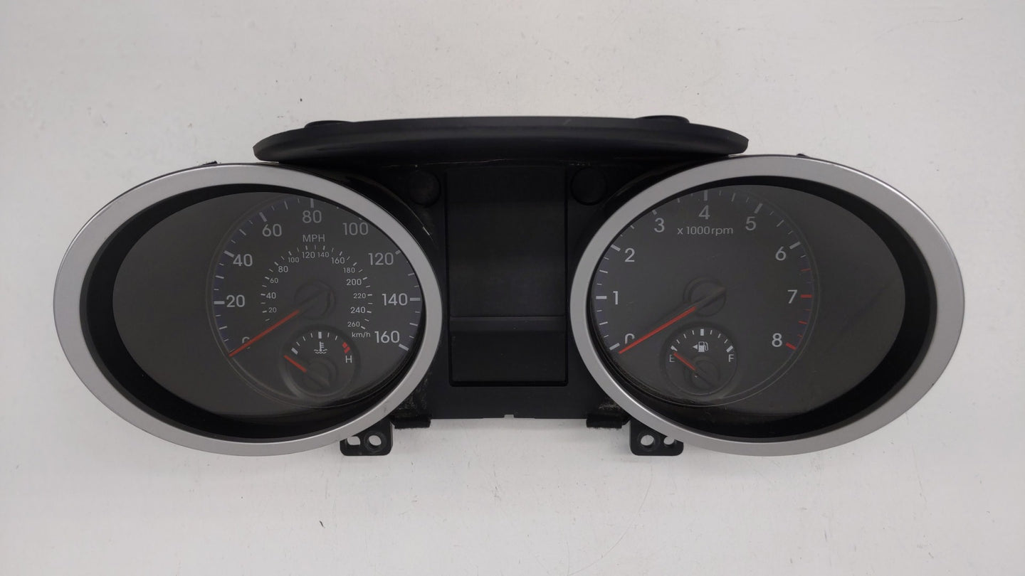 2009-2010 Hyundai Genesis Instrument Cluster Speedometer Gauges P/N:94001-2M190 Fits Fits 2009 2010 OEM Used Auto Parts - Oe