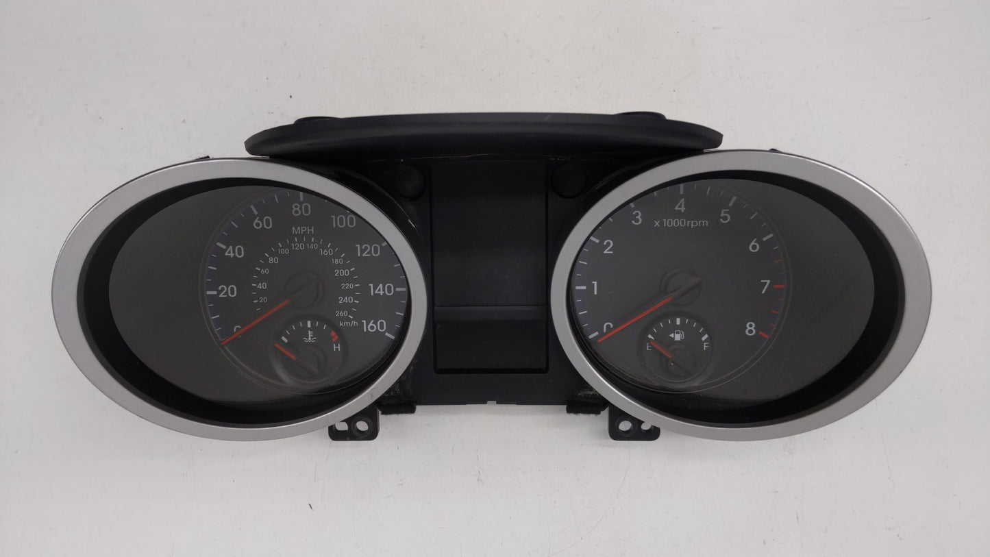 2009-2010 Hyundai Genesis Instrument Cluster Speedometer Gauges P/N:94001-2M190 Fits Fits 2009 2010 OEM Used Auto Parts - Oe