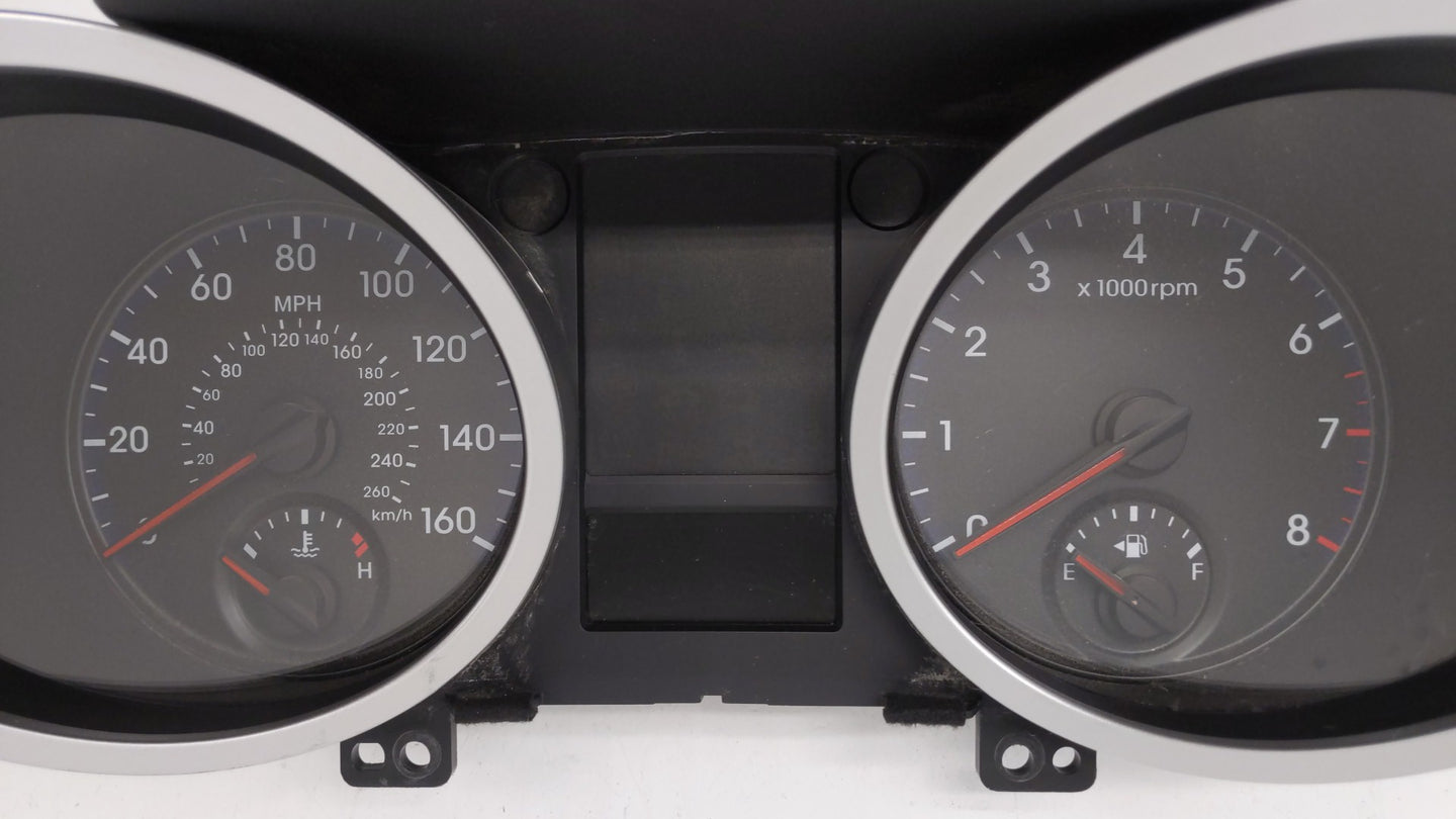 2009-2010 Hyundai Genesis Instrument Cluster Speedometer Gauges P/N:94001-2M190 Fits Fits 2009 2010 OEM Used Auto Parts - Oe