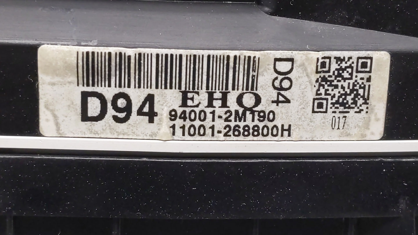 2009-2010 Hyundai Genesis Instrument Cluster Speedometer Gauges P/N:94001-2M190 Fits Fits 2009 2010 OEM Used Auto Parts - Oe