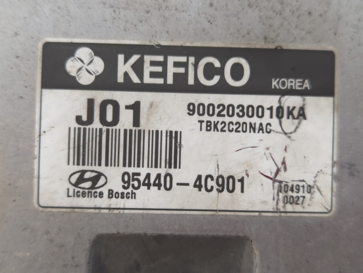 2009-2012 Hyundai Genesis Chassis Control Module Ccm Bcm Body Control - Oemusedautoparts1.com