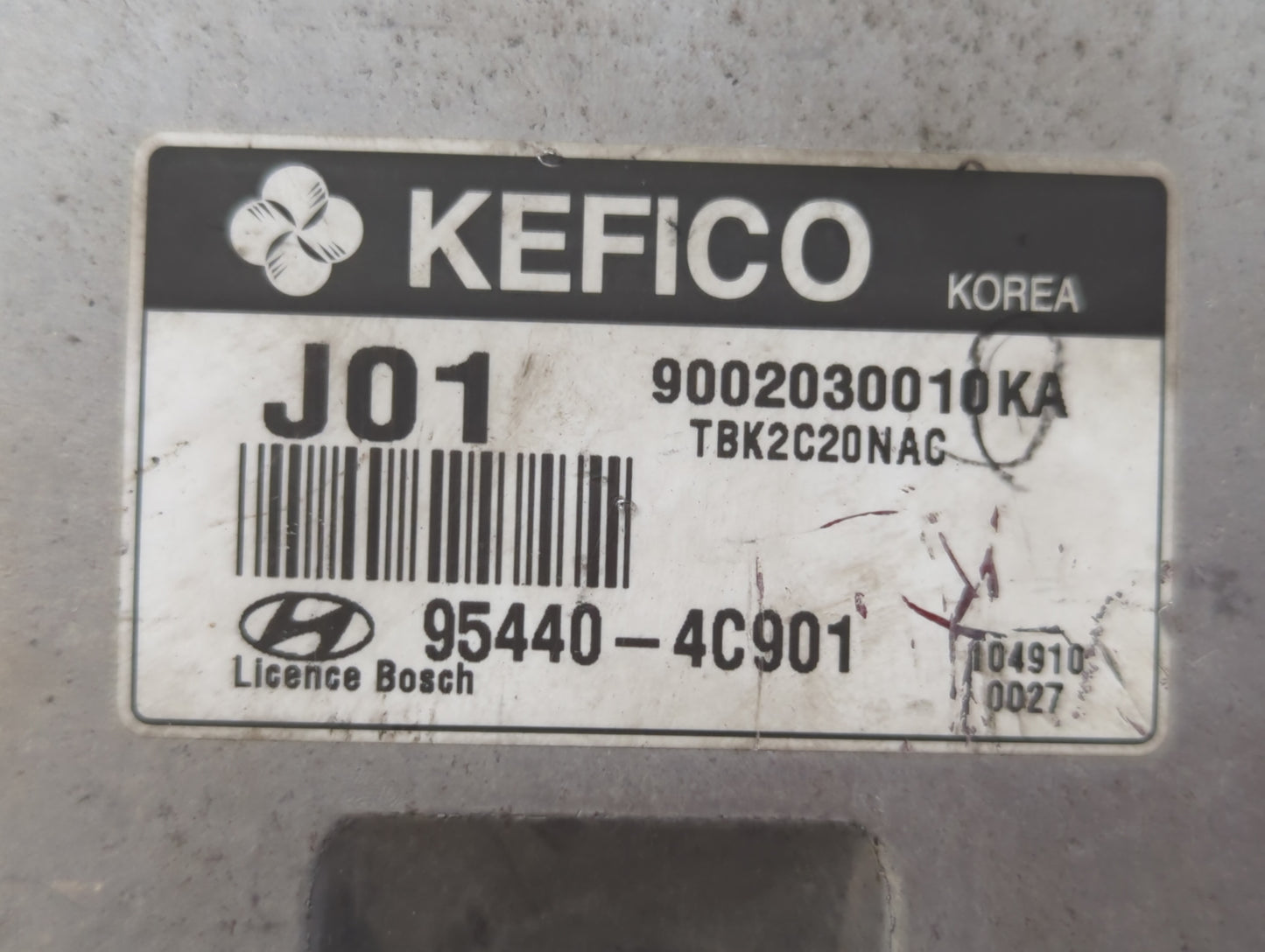 2009-2012 Hyundai Genesis Chassis Control Module Ccm Bcm Body Control - Oemusedautoparts1.com