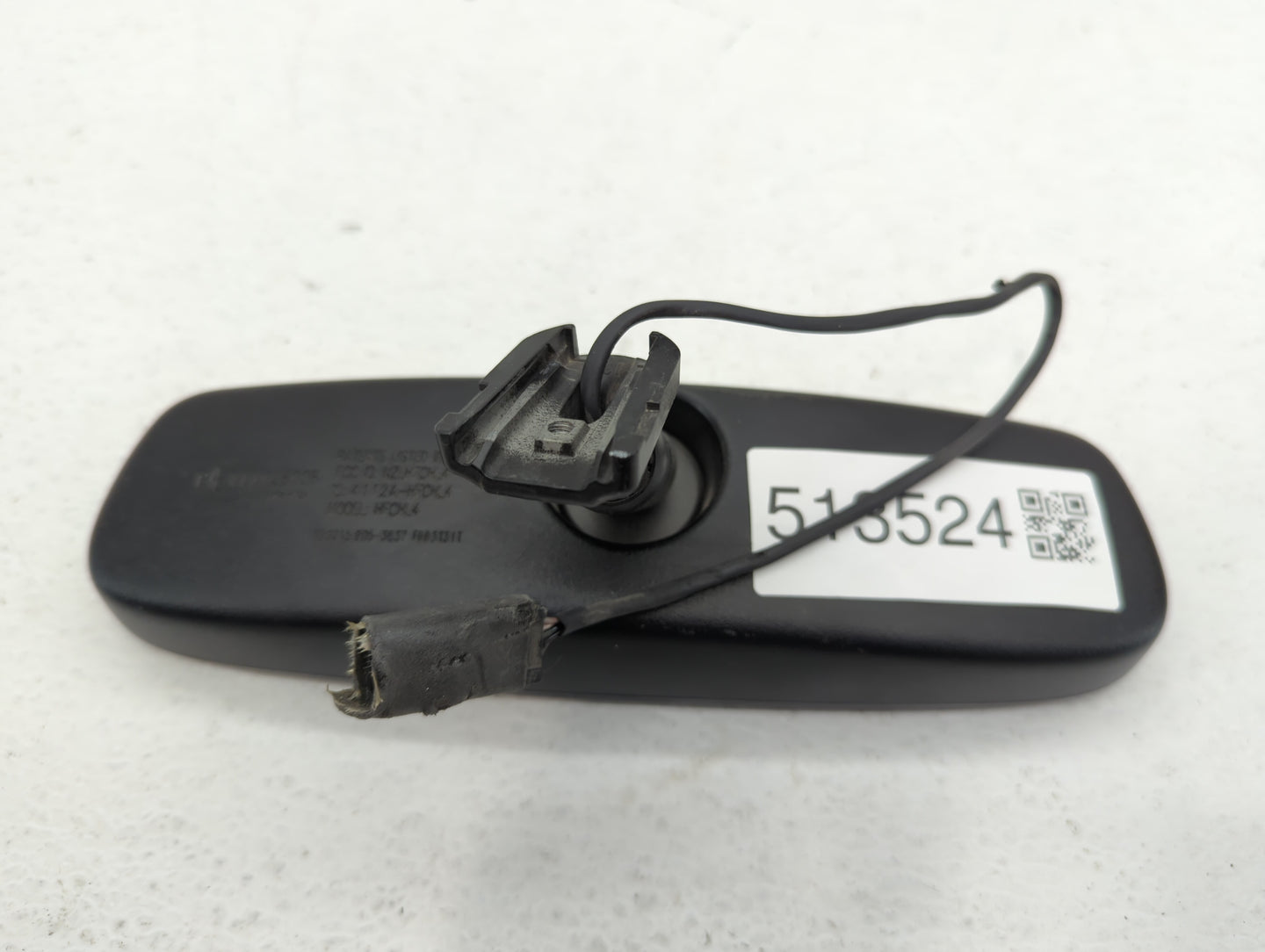 2009-2012 Hyundai Genesis Interior Rear View Mirror Replacement OEM P/N:E11026006 E4012143 Fits OEM Used Auto Parts - Oemuse
