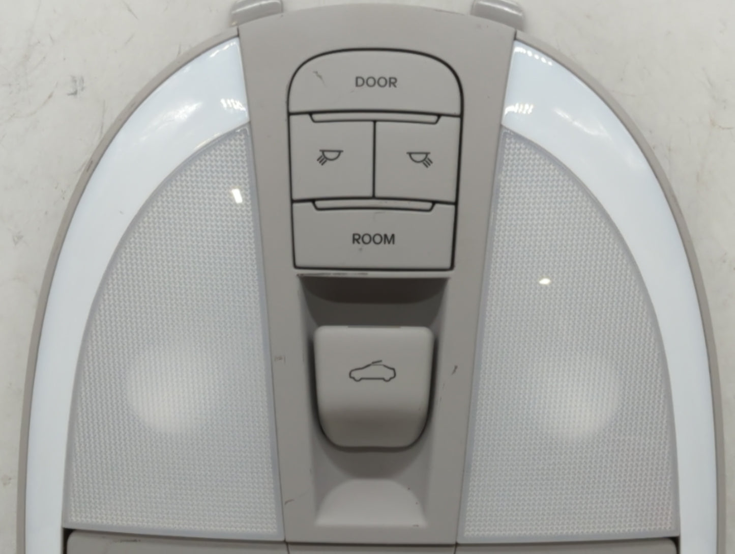 2010 Hyundai Genesis Overhead Roof Console Grey - Oemusedautoparts1.com