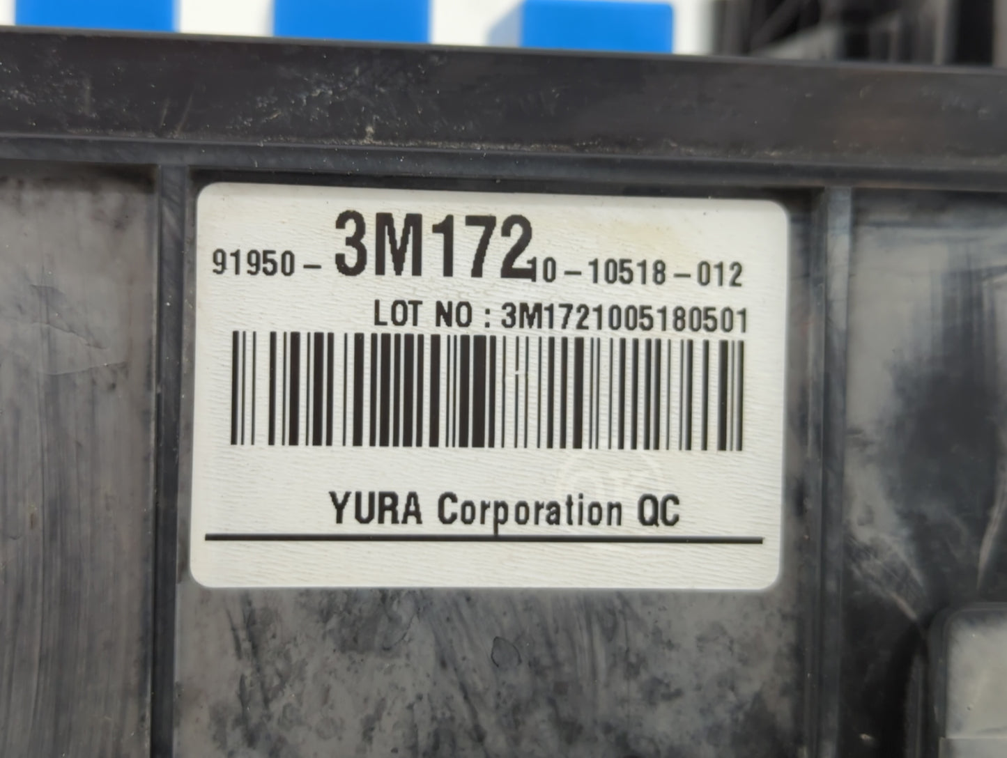 2009-2014 Hyundai Genesis Fusebox Fuse Box Panel Relay Module P/N:91950-3M172 Fits Fits 2009 2010 2011 2012 2013 2014 2015 2