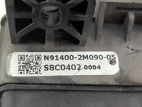 2009-2011 Hyundai Genesis Fusebox Fuse Box Panel Relay Module P/N:91400-2M090 Fits Fits 2009 2010 2011 OEM Used Auto Parts -