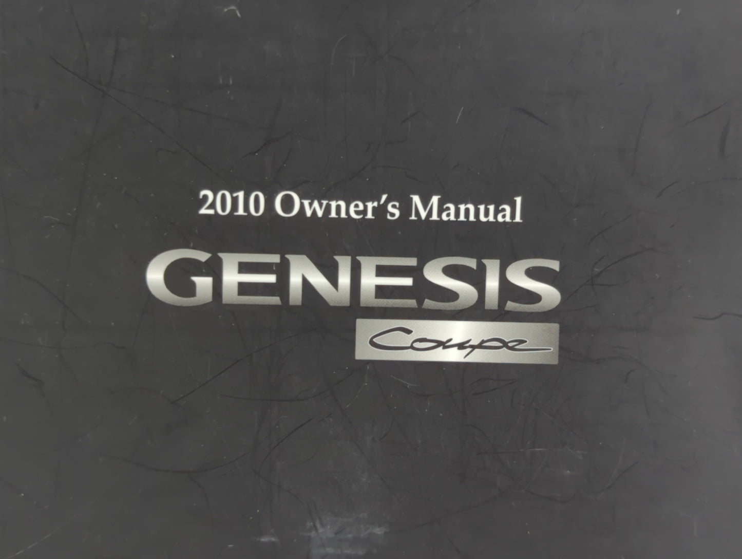 2010 Hyundai Genesis Owners Manual Book Guide OEM Used Auto Parts - Oemusedautoparts1.com