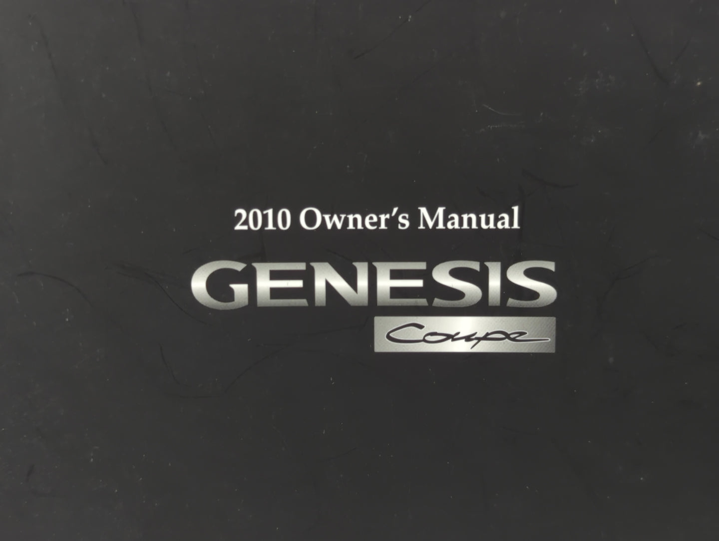 2010 Hyundai Genesis Owners Manual Book Guide P/N:A2M0-EU96E OEM Used Auto Parts - Oemusedautoparts1.com