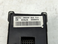 2009-2010 Hyundai Genesis Master Power Window Switch Replacement Driver Side Left P/N:M82750-2M0009P Fits Fits 2009 2010 OEM