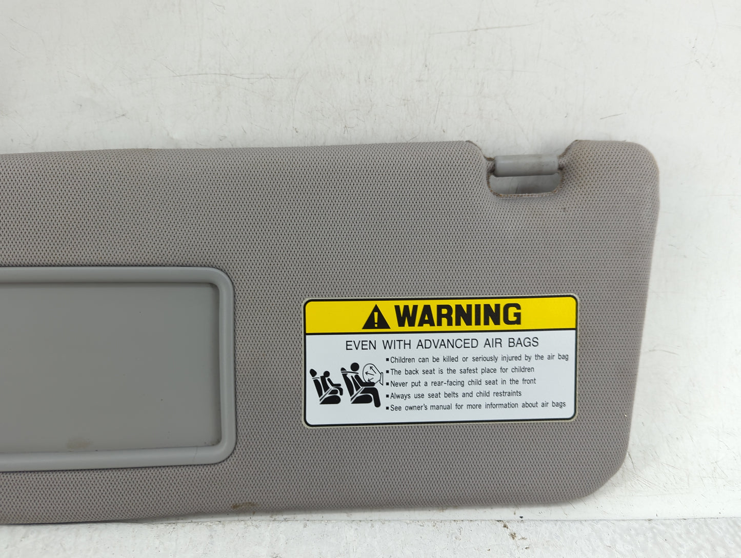 2010-2012 Hyundai Santa Fe Sun Visor Shade Replacement Driver Left Mirror Fits Fits 2010 2011 2012 OEM Used Auto Parts - Oem