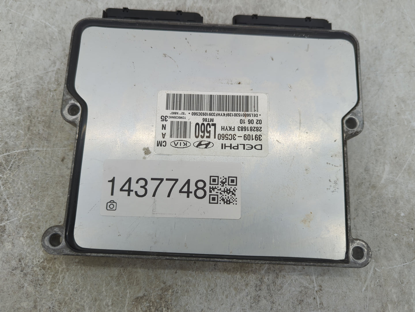 2010-2012 Hyundai Santa Fe PCM Engine Control Computer ECU ECM PCU OEM P/N:39109-3C560 28281683 Fits Fits 2010 2011 2012 OEM