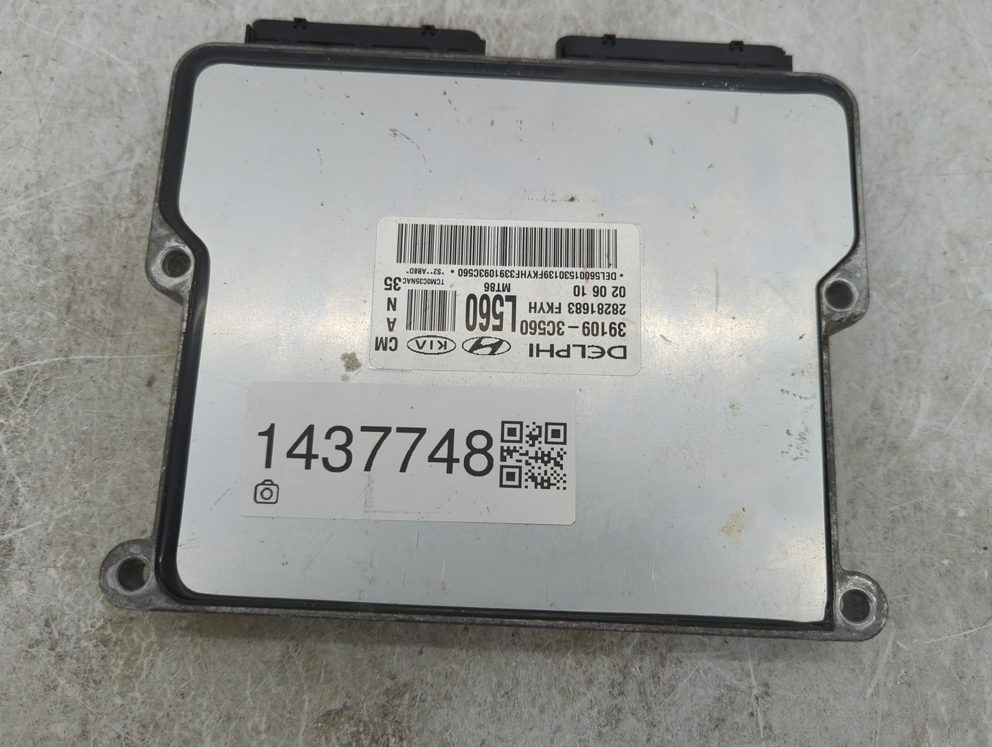 2010-2012 Hyundai Santa Fe PCM Engine Control Computer ECU ECM PCU OEM P/N:39109-3C560 28281683 Fits Fits 2010 2011 2012 OEM