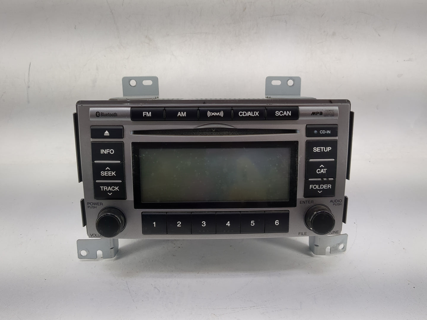 2010-2012 Hyundai Santa Fe Radio AM FM Cd Player Receiver Replacement P/N:961800W500XX1 PA910CMLXM Fits Fits 2010 2011 2012 