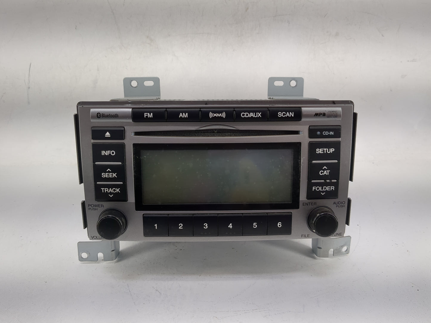 2010-2012 Hyundai Santa Fe Radio AM FM Cd Player Receiver Replacement P/N:961800W500XX1 PA910CMLXM Fits Fits 2010 2011 2012 