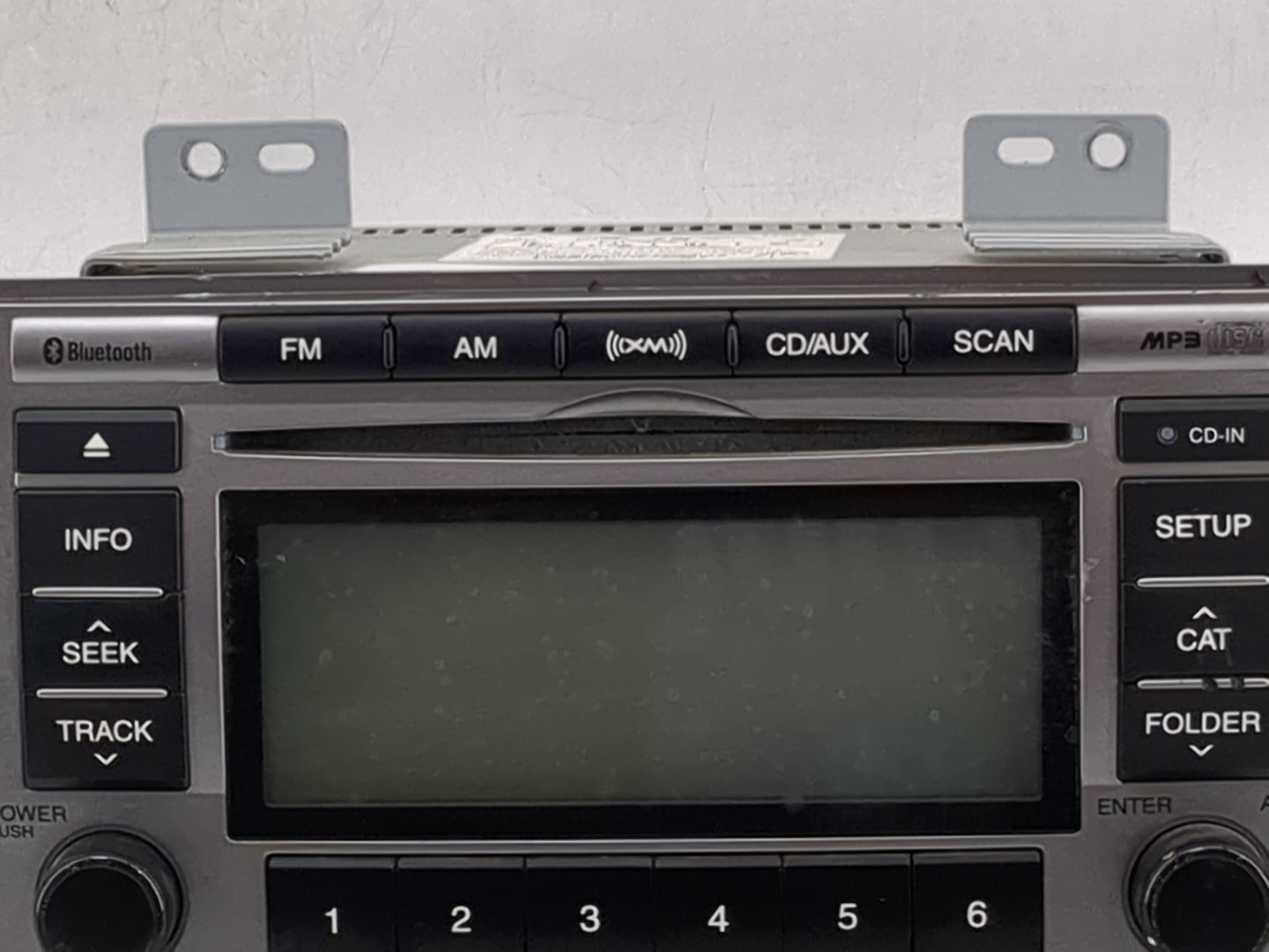 2010-2012 Hyundai Santa Fe Radio AM FM Cd Player Receiver Replacement P/N:961800W500XX1 PA910CMLXM Fits Fits 2010 2011 2012 