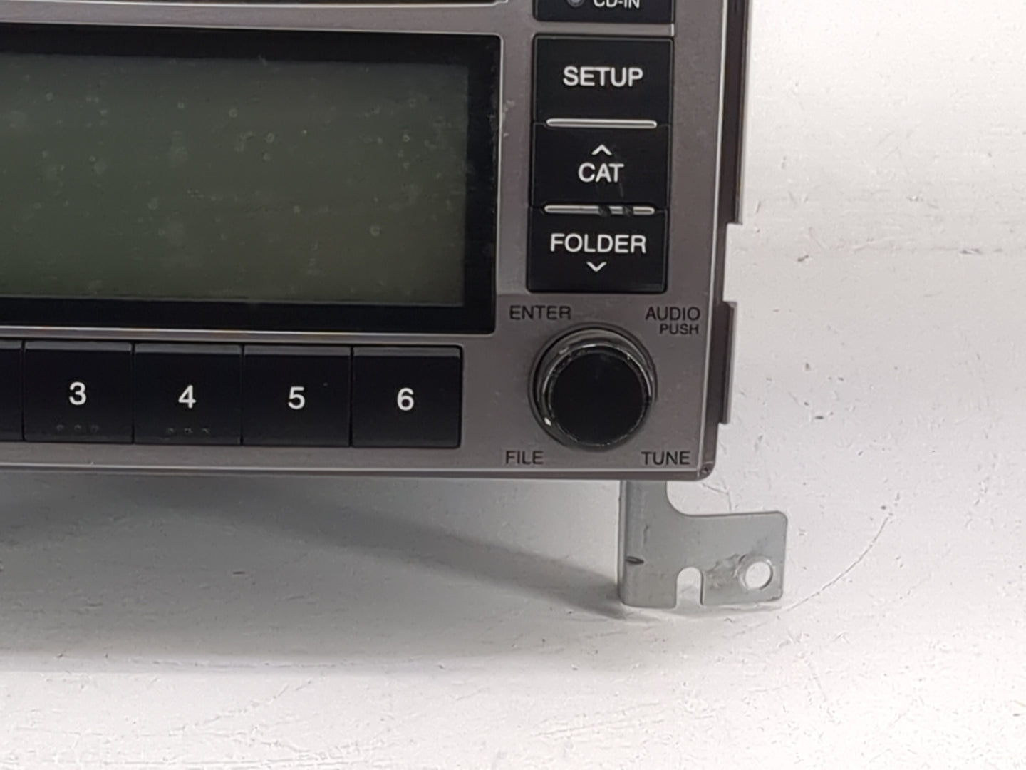 2010-2012 Hyundai Santa Fe Radio AM FM Cd Player Receiver Replacement P/N:961800W500XX1 PA910CMLXM Fits Fits 2010 2011 2012 