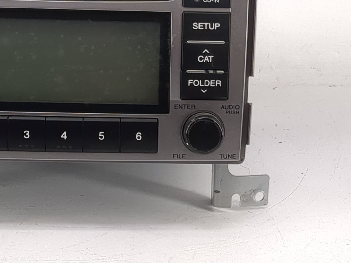 2010-2012 Hyundai Santa Fe Radio AM FM Cd Player Receiver Replacement P/N:961800W500XX1 PA910CMLXM Fits Fits 2010 2011 2012 