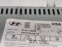 2010-2012 Hyundai Santa Fe Radio AM FM Cd Player Receiver Replacement P/N:961800W500XX1 PA910CMLXM Fits Fits 2010 2011 2012 