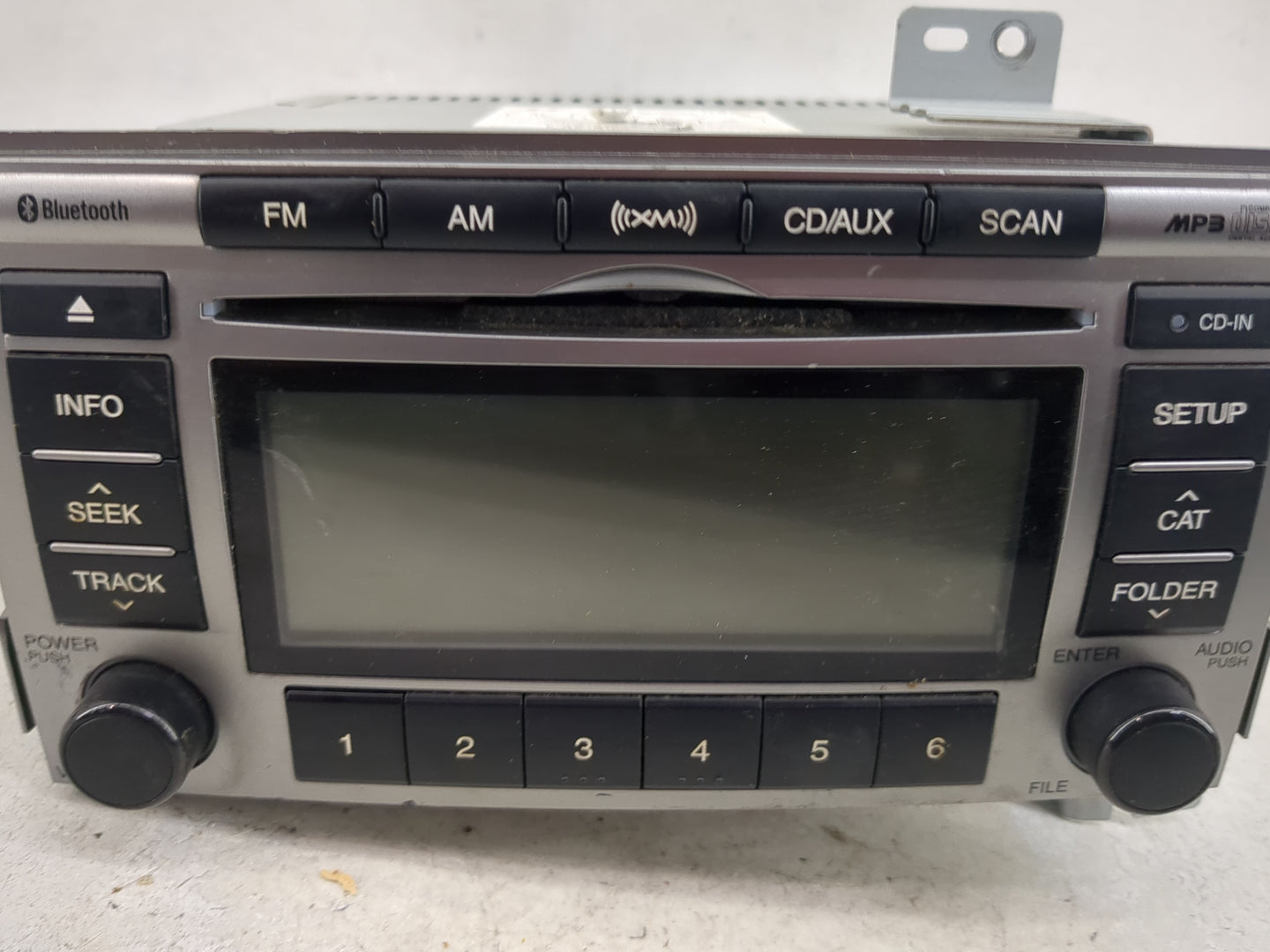 2010-2012 Hyundai Santa Fe Radio AM FM Cd Player Receiver Replacement P/N:961800W500XX1 PA910CMLXM GS Fits Fits 2010 2011 20