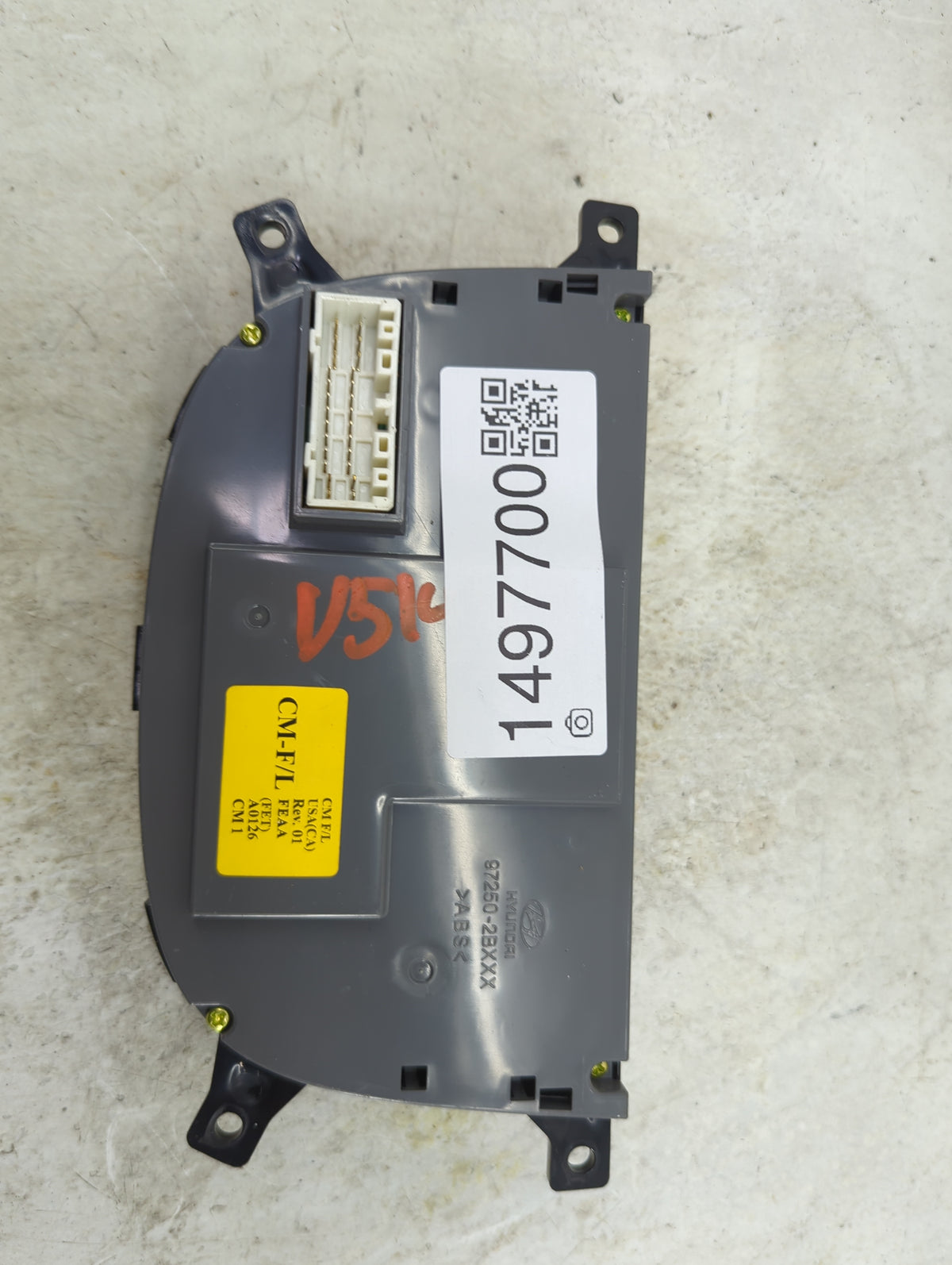 2010-2012 Hyundai Santa Fe Climate Control Module Temperature AC/Heater Replacement P/N:87260-2BXXX Fits Fits 2010 2011 2012
