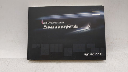 2010 Hyundai Santa Fe Owners Manual Book Guide OEM Used Auto Parts - Oemusedautoparts1.com