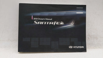 compare product 2010 Hyundai Santa Fe Owners Manual Book Guide OEM Used Auto Parts