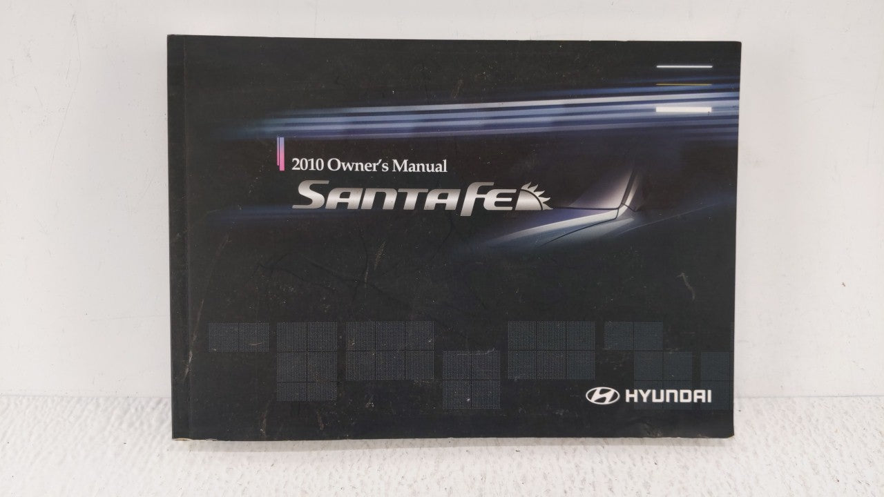 2010 Hyundai Santa Fe Owners Manual Book Guide OEM Used Auto Parts - Oemusedautoparts1.com