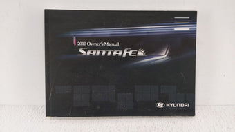 compare product 2010 Hyundai Santa Fe Owners Manual Book Guide OEM Used Auto Parts