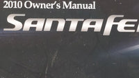 2010 Hyundai Santa Fe Owners Manual Book Guide OEM Used Auto Parts - Oemusedautoparts1.com