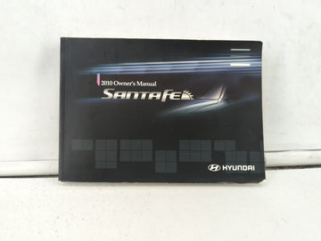 2010 Hyundai Santa Fe Owners Manual Book Guide OEM Used Auto Parts - Oemusedautoparts1.com