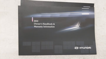 2010 Hyundai Santa Fe Owners Manual Book Guide OEM Used Auto Parts