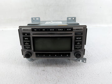 2010-2012 Hyundai Santa Fe Radio AM FM Cd Player Receiver Replacement P/N:96180-0W500 Fits Fits 2010 2011 2012 OEM Used Auto