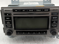 2010-2012 Hyundai Santa Fe Radio AM FM Cd Player Receiver Replacement P/N:96180-0W500 Fits Fits 2010 2011 2012 OEM Used Auto