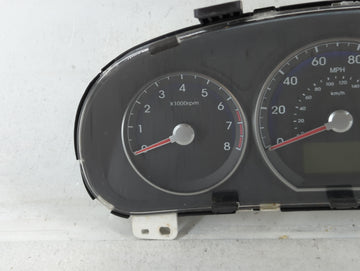 2010-2012 Hyundai Santa Fe Instrument Cluster Speedometer Gauges P/N:94011-0W030 157550-2434 Miles: Fits Fits 2010 2011 2012 OEM Used Auto Parts