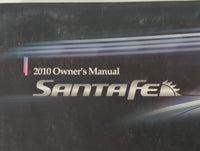 2010 Hyundai Santa Fe Owners Manual Book Guide P/N:A2BO-EC04D OEM Used Auto Parts - Oemusedautoparts1.com