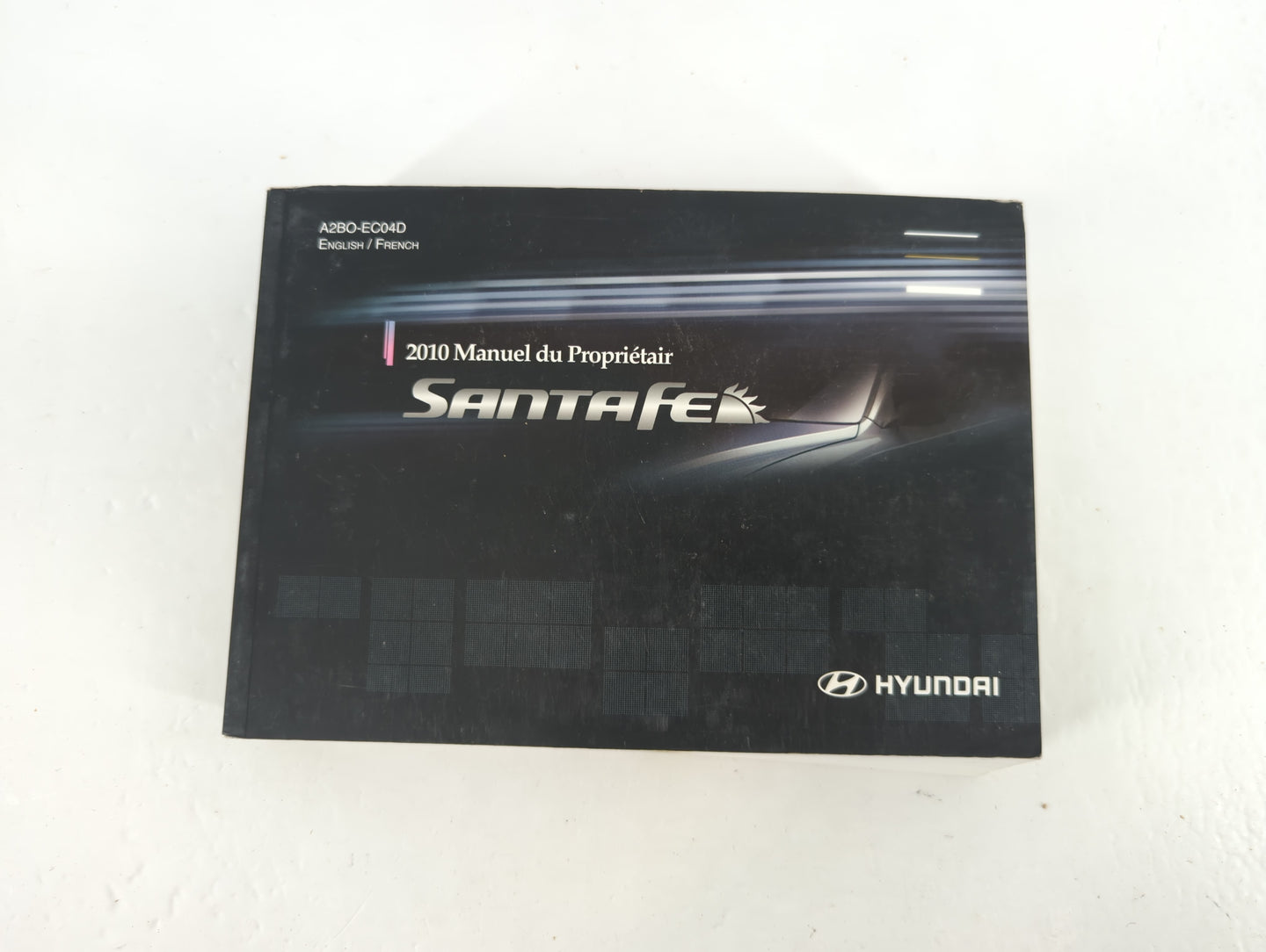 2010 Hyundai Santa Fe Owners Manual Book Guide P/N:A2BO-EC04D OEM Used Auto Parts - Oemusedautoparts1.com