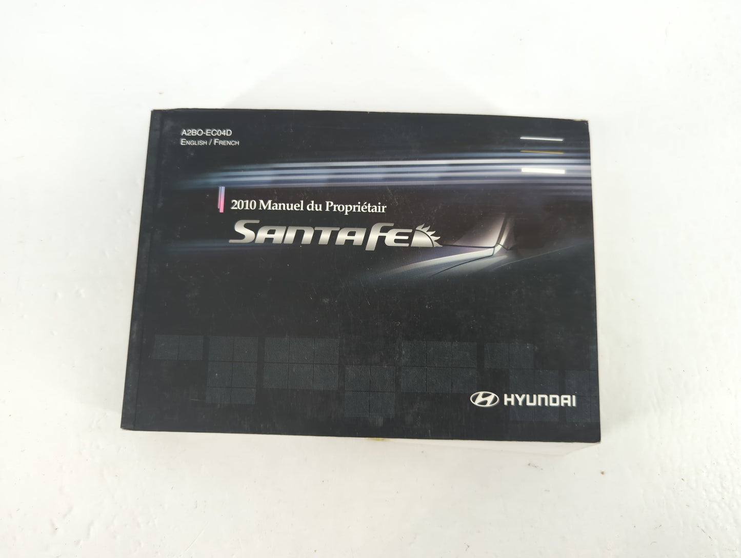 2010 Hyundai Santa Fe Owners Manual Book Guide P/N:A2BO-EC04D OEM Used Auto Parts - Oemusedautoparts1.com