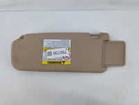 2010-2012 Hyundai Santa Fe Sun Visor Shade Replacement Driver Left Mirror Fits Fits 2010 2011 2012 OEM Used Auto Parts - Oem