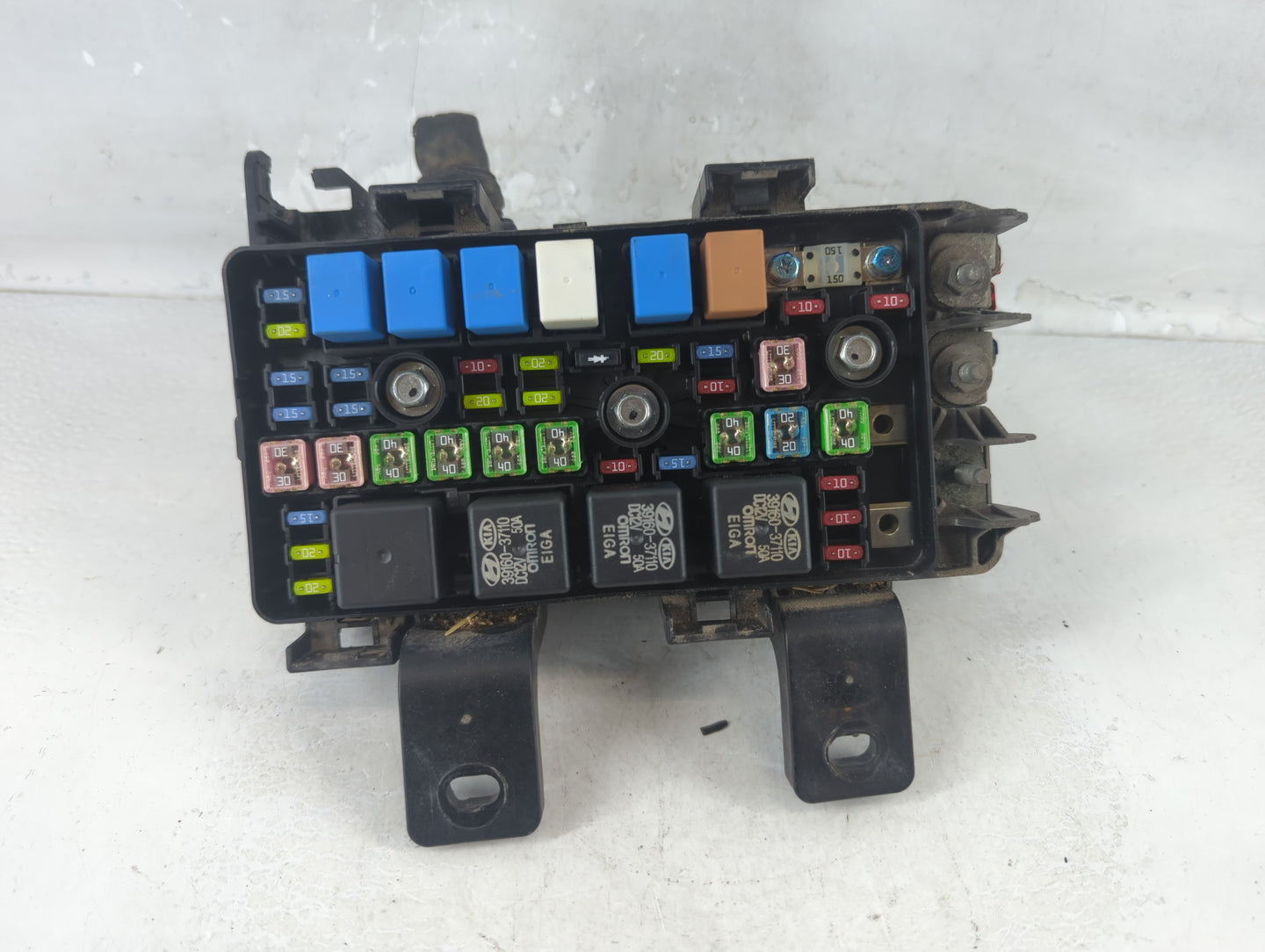 2008-2010 Hyundai Sonata Fusebox Fuse Box Panel Relay Module P/N:91950-3K750 Fits Fits 2008 2009 2010 OEM Used Auto Parts - 