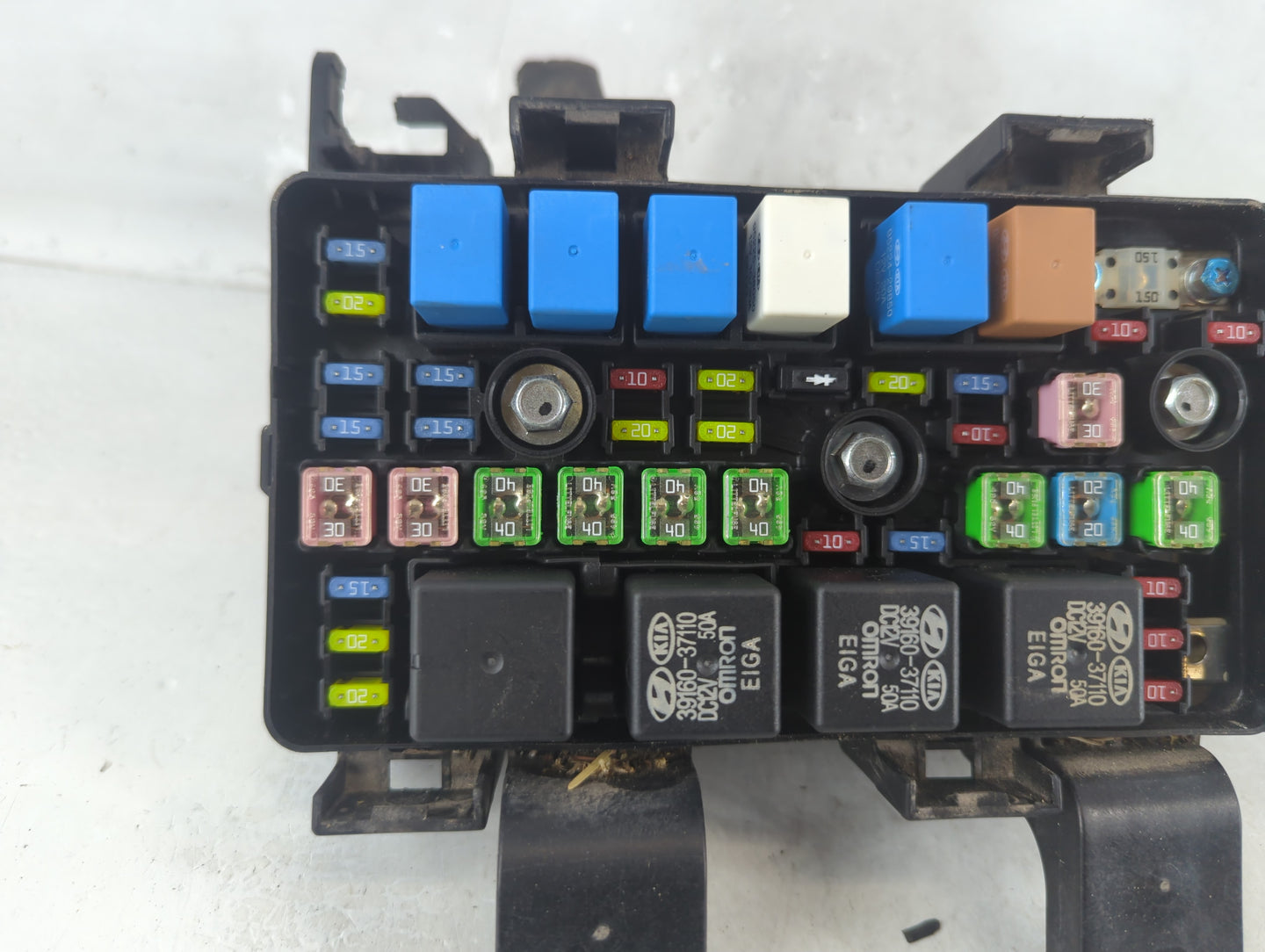 2008-2010 Hyundai Sonata Fusebox Fuse Box Panel Relay Module P/N:91950-3K750 Fits Fits 2008 2009 2010 OEM Used Auto Parts - 