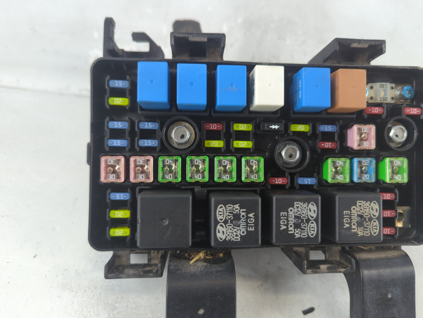 2008-2010 Hyundai Sonata Fusebox Fuse Box Panel Relay Module P/N:91950-3K750 Fits Fits 2008 2009 2010 OEM Used Auto Parts - 